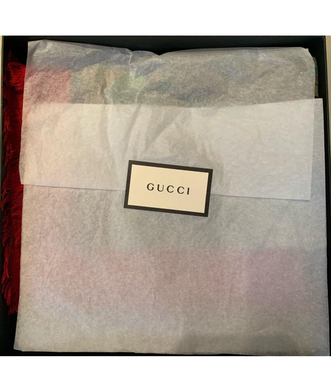 GUCCI Мульти шелковый платок, фото 7