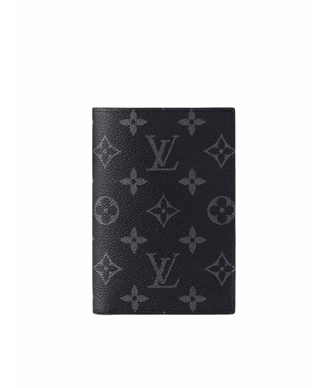 LOUIS VUITTON Антрацитовая визитница, фото 1