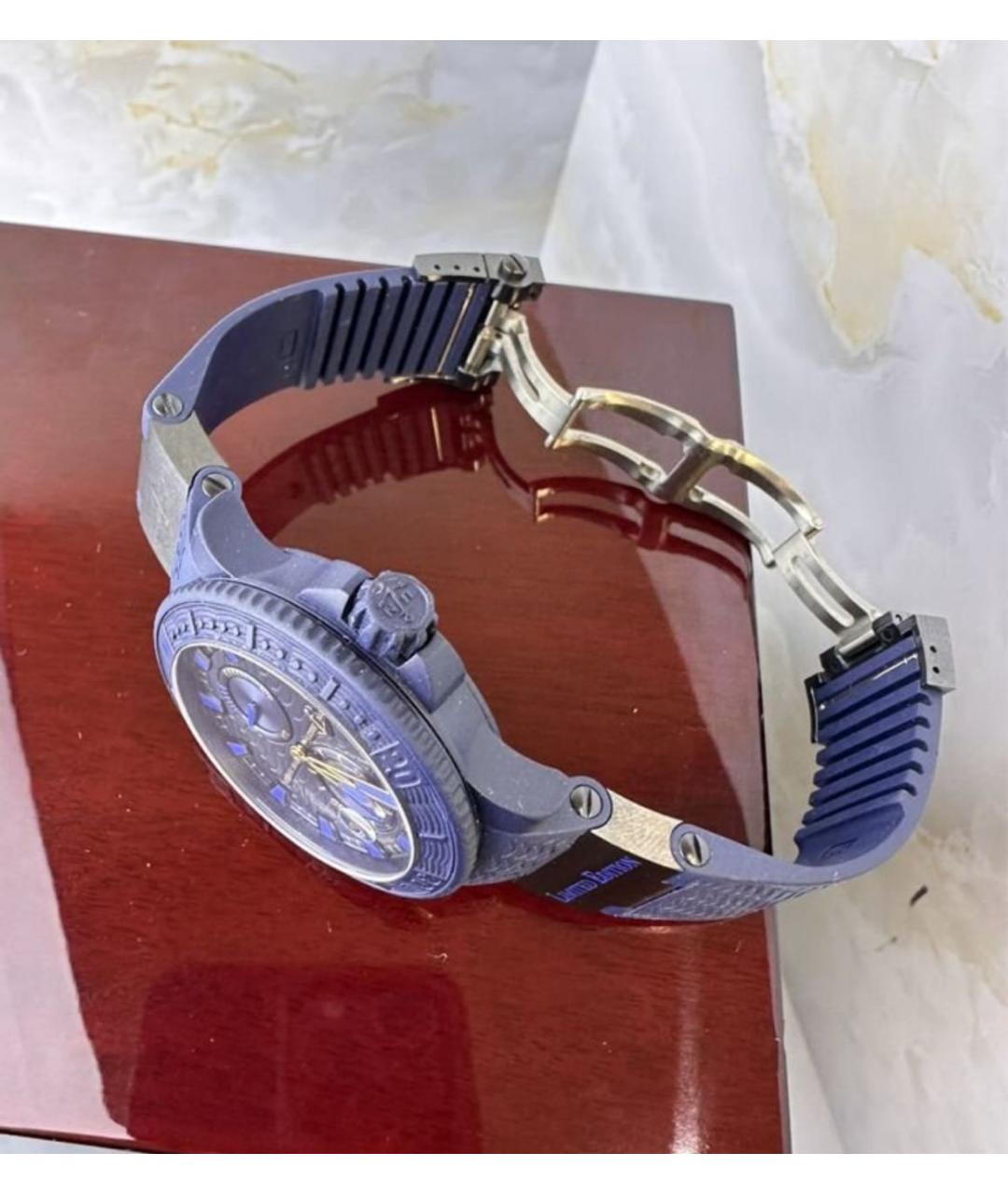 Ulysse Nardin Синие металлические часы, фото 4