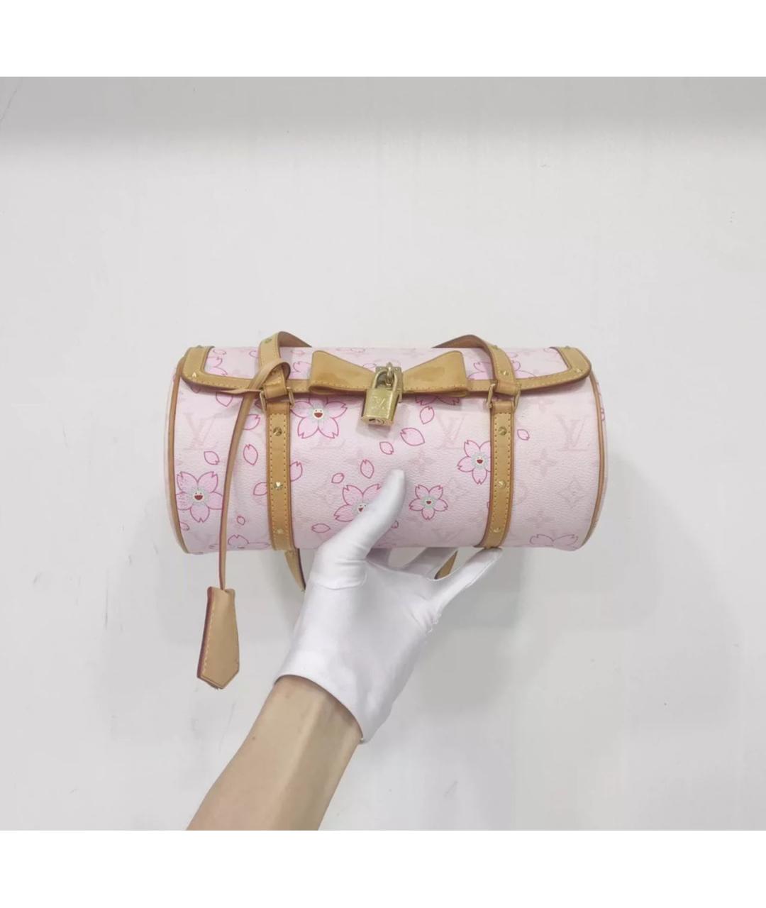 LOUIS VUITTON Розовая сумка через плечо, фото 2