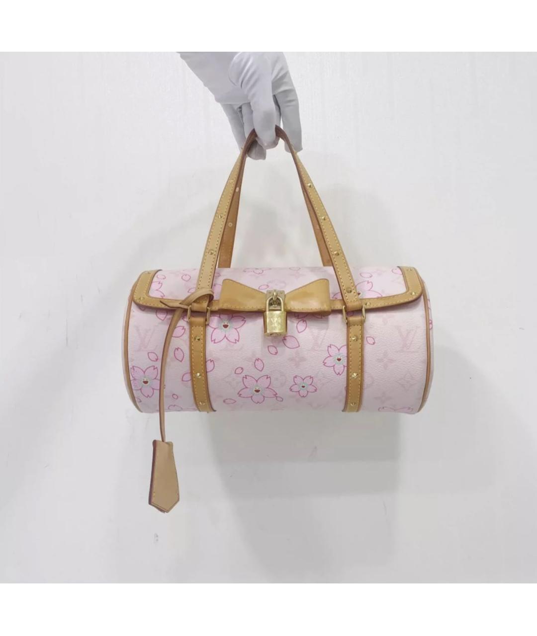 LOUIS VUITTON Розовая сумка через плечо, фото 8