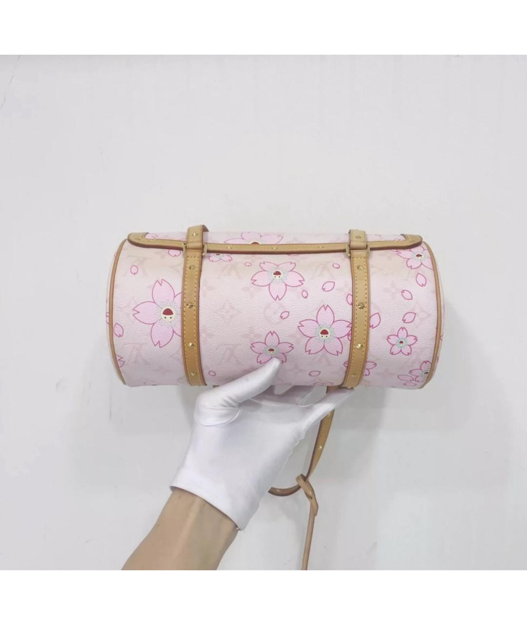 LOUIS VUITTON Розовая сумка через плечо, фото 3