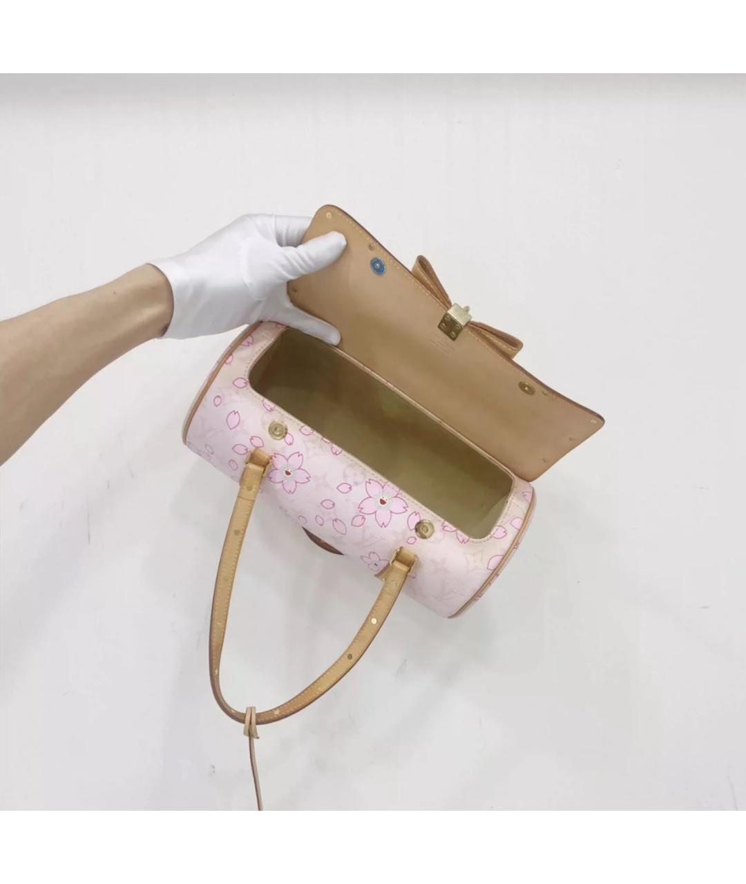 LOUIS VUITTON Розовая сумка через плечо, фото 6