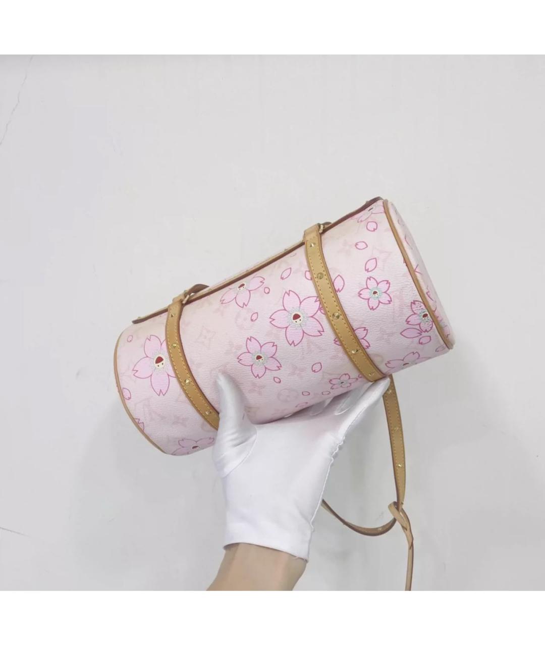 LOUIS VUITTON Розовая сумка через плечо, фото 4
