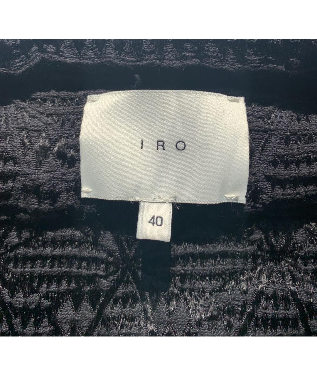 IRO Черный хлопковый жилет, фото 3