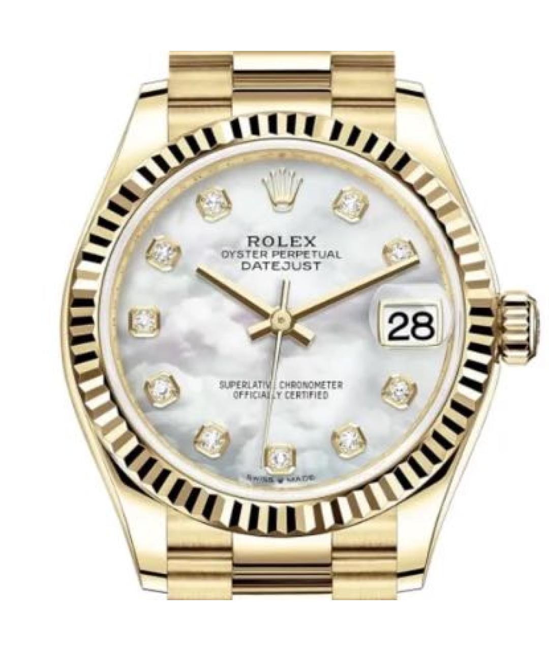 ROLEX Часы из желтого золота, фото 2