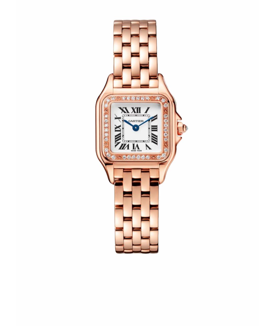 CARTIER Розовые часы из розового золота, фото 1