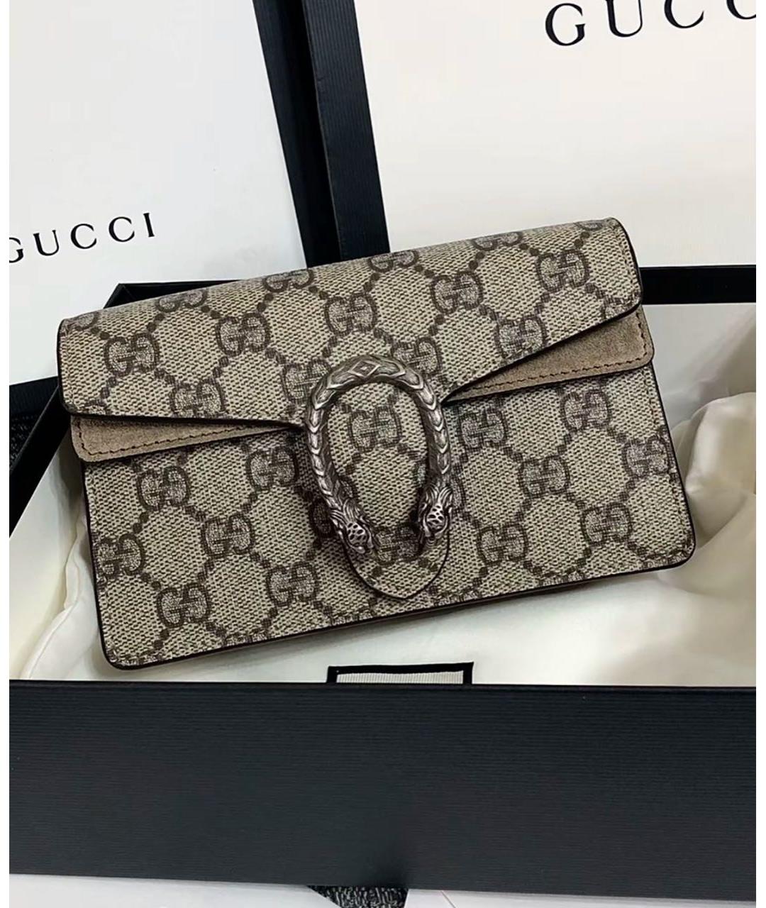 GUCCI Бежевая сумка через плечо, фото 4