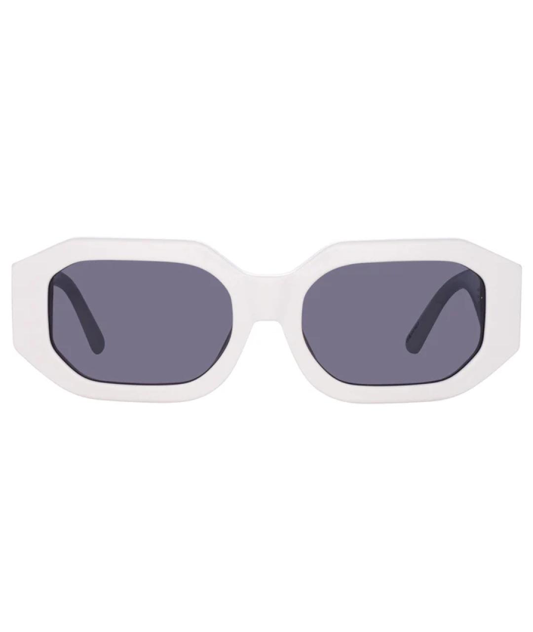 LINDA FARROW Белые солнцезащитные очки, фото 3
