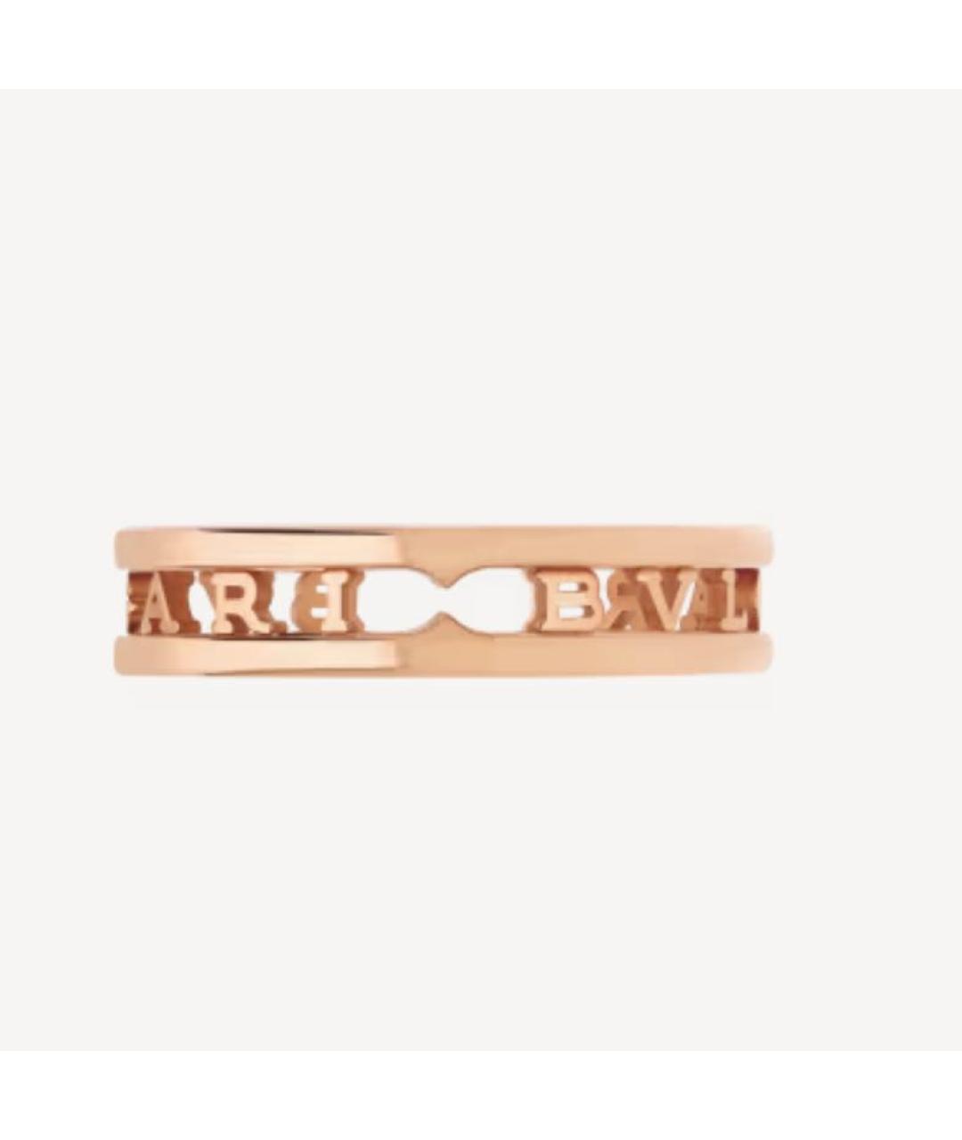 BVLGARI Коралловое кольцо из розового золота, фото 3