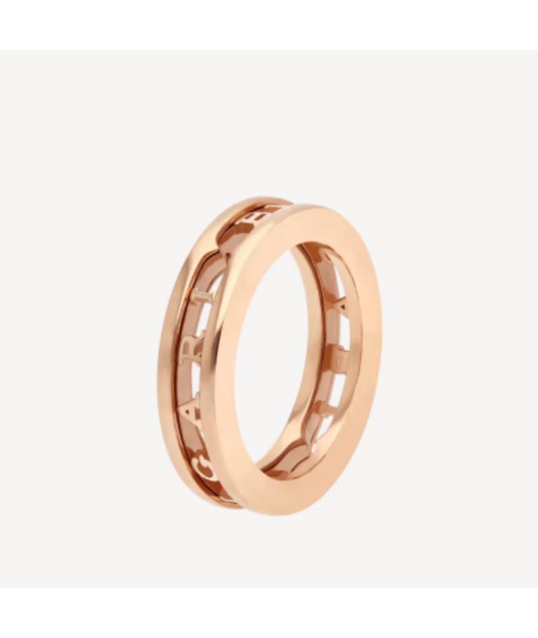 BVLGARI Коралловое кольцо из розового золота, фото 1