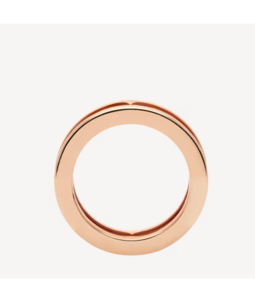 BVLGARI Коралловое кольцо из розового золота, фото 2