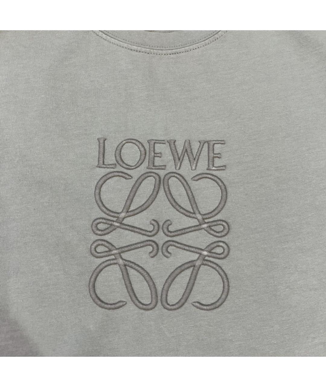 LOEWE Хаки футболка, фото 2