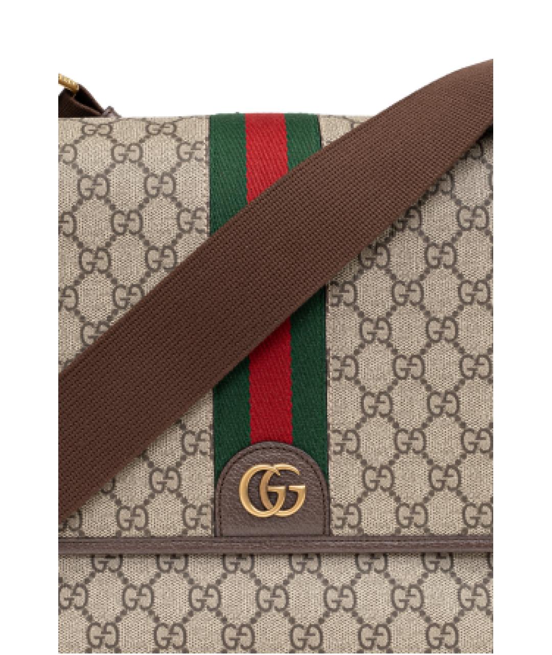 GUCCI Бежевая сумка через плечо, фото 6