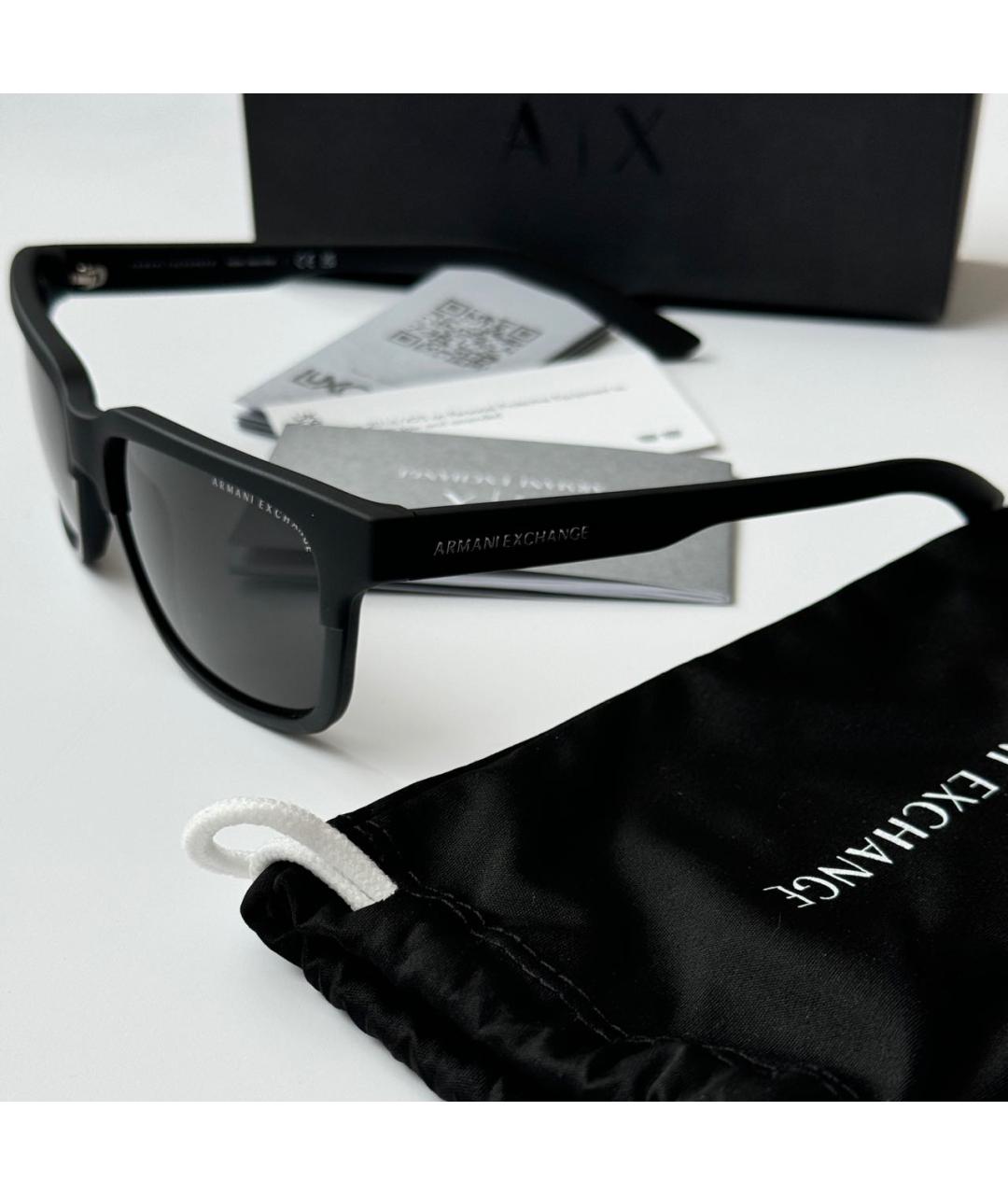 ARMANI EXCHANGE Черные солнцезащитные очки, фото 3
