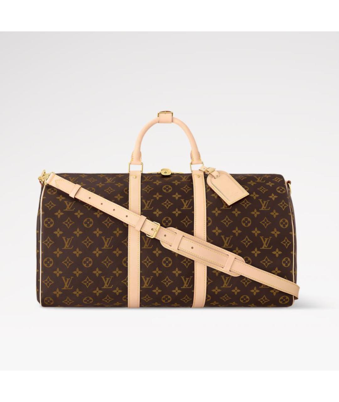 LOUIS VUITTON Коричневая дорожная/спортивная сумка, фото 1