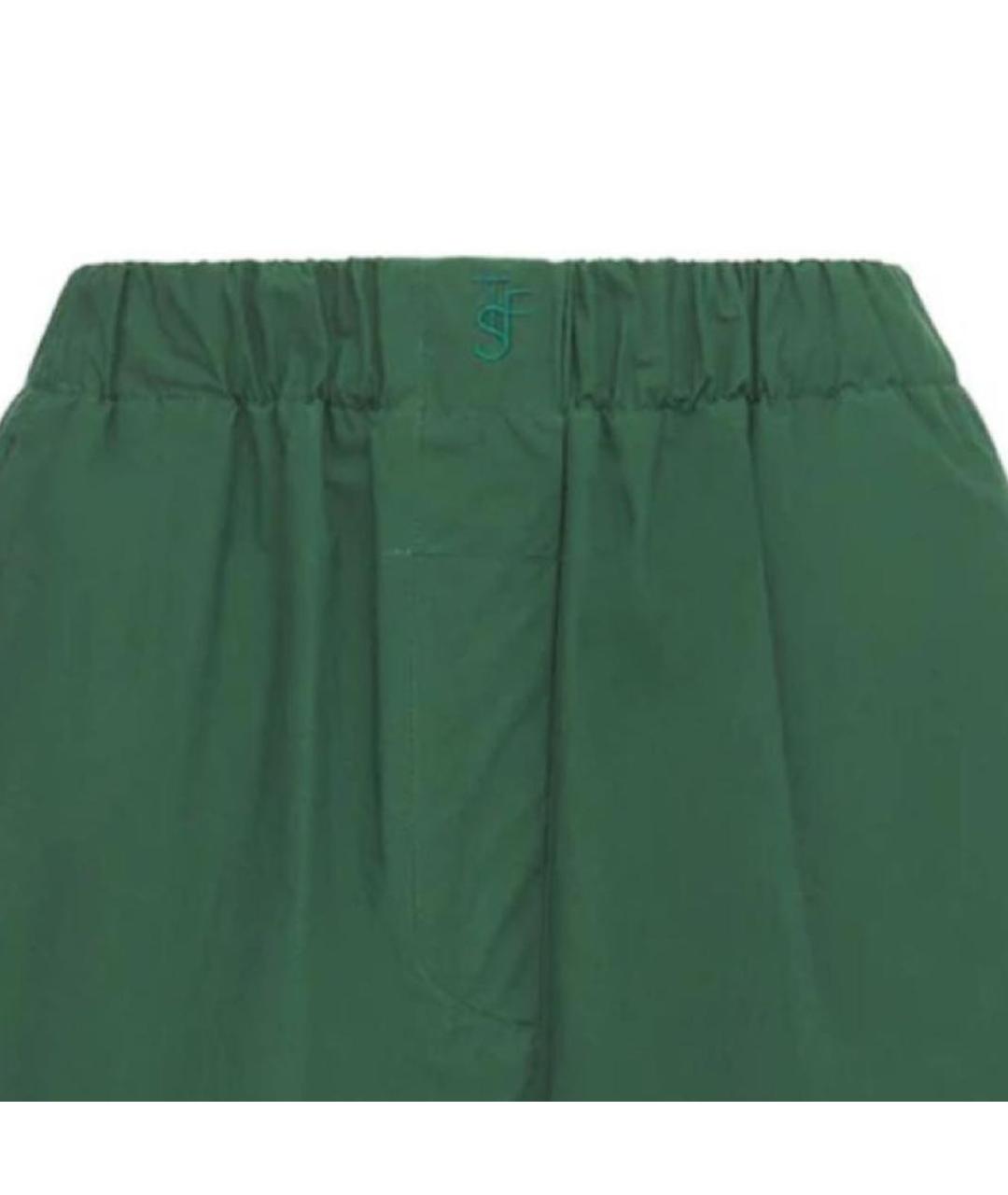 THE FRANKIE SHOP Зеленый хлопковый костюм с брюками, фото 3