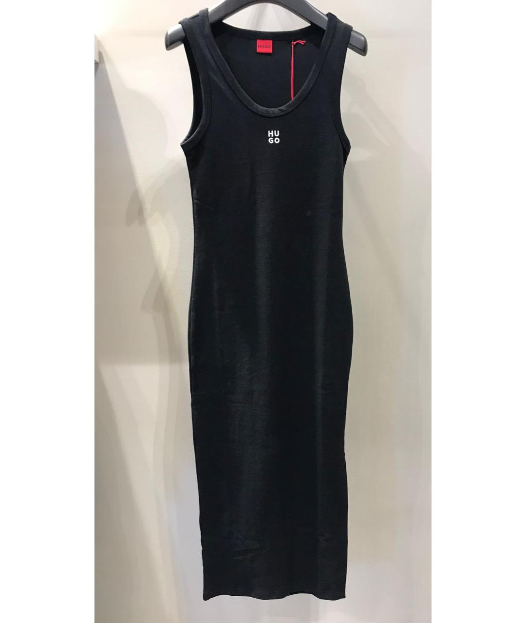 HUGO BOSS Черное платье, фото 1