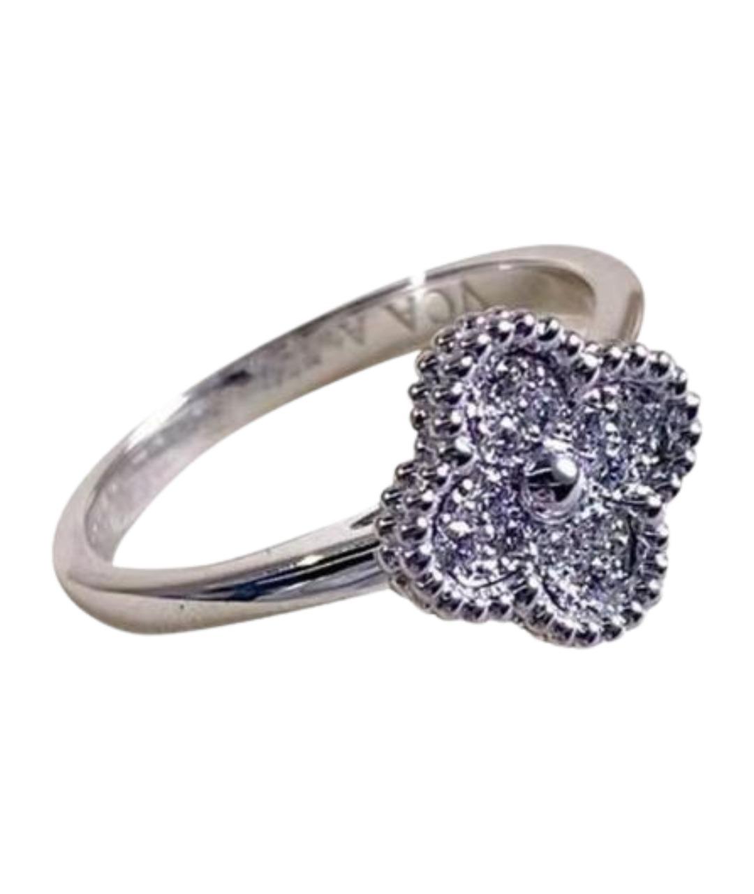 VAN CLEEF & ARPELS Серебряное кольцо из белого золота, фото 1