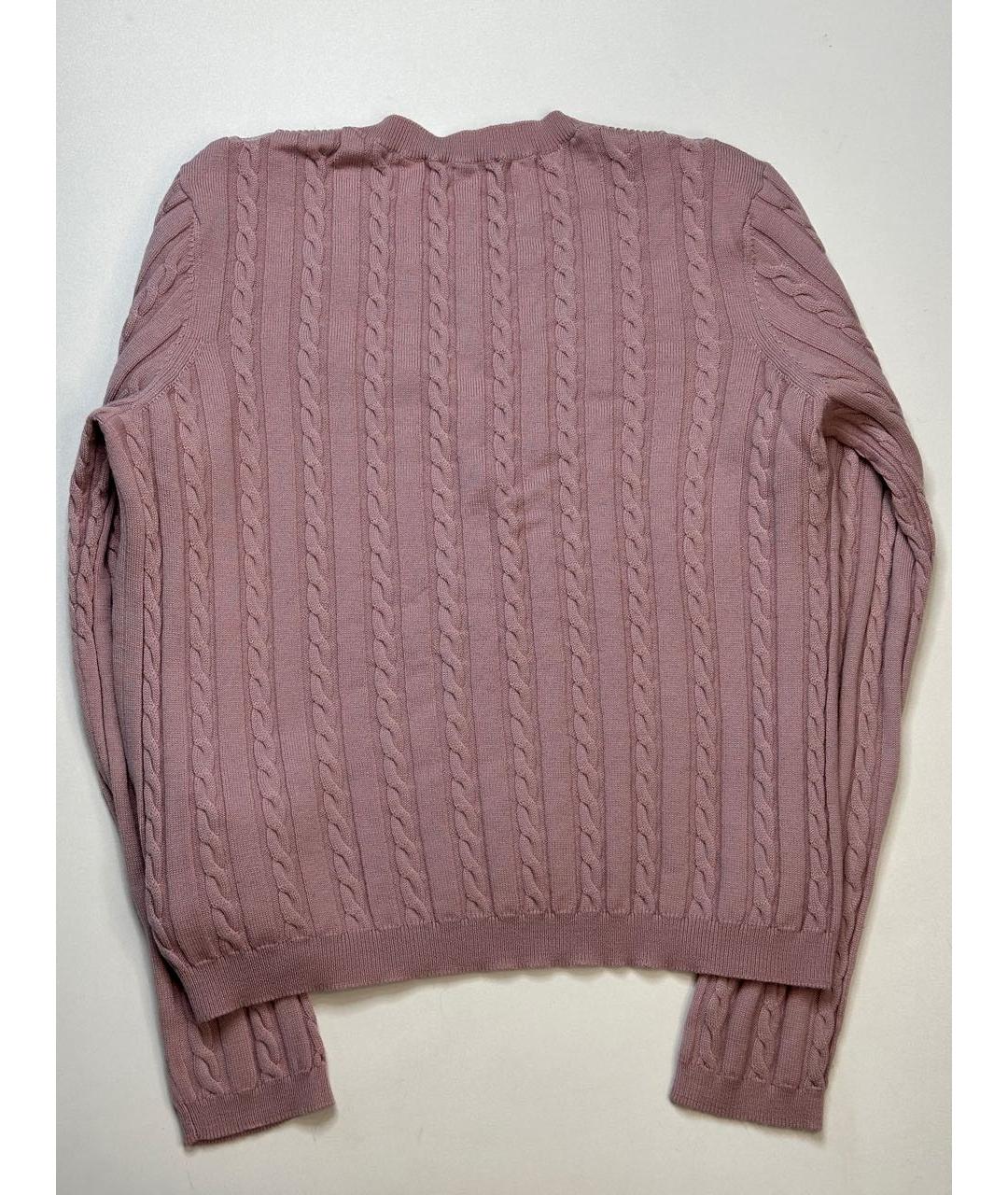 RED VALENTINO Розовый шерстяной джемпер / свитер, фото 2