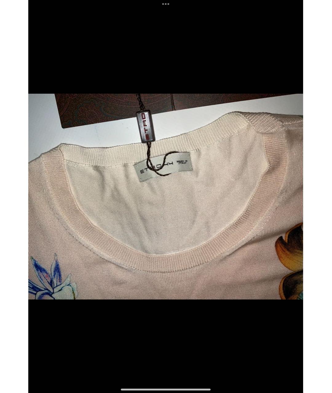 ETRO Мульти шелковый джемпер / свитер, фото 6