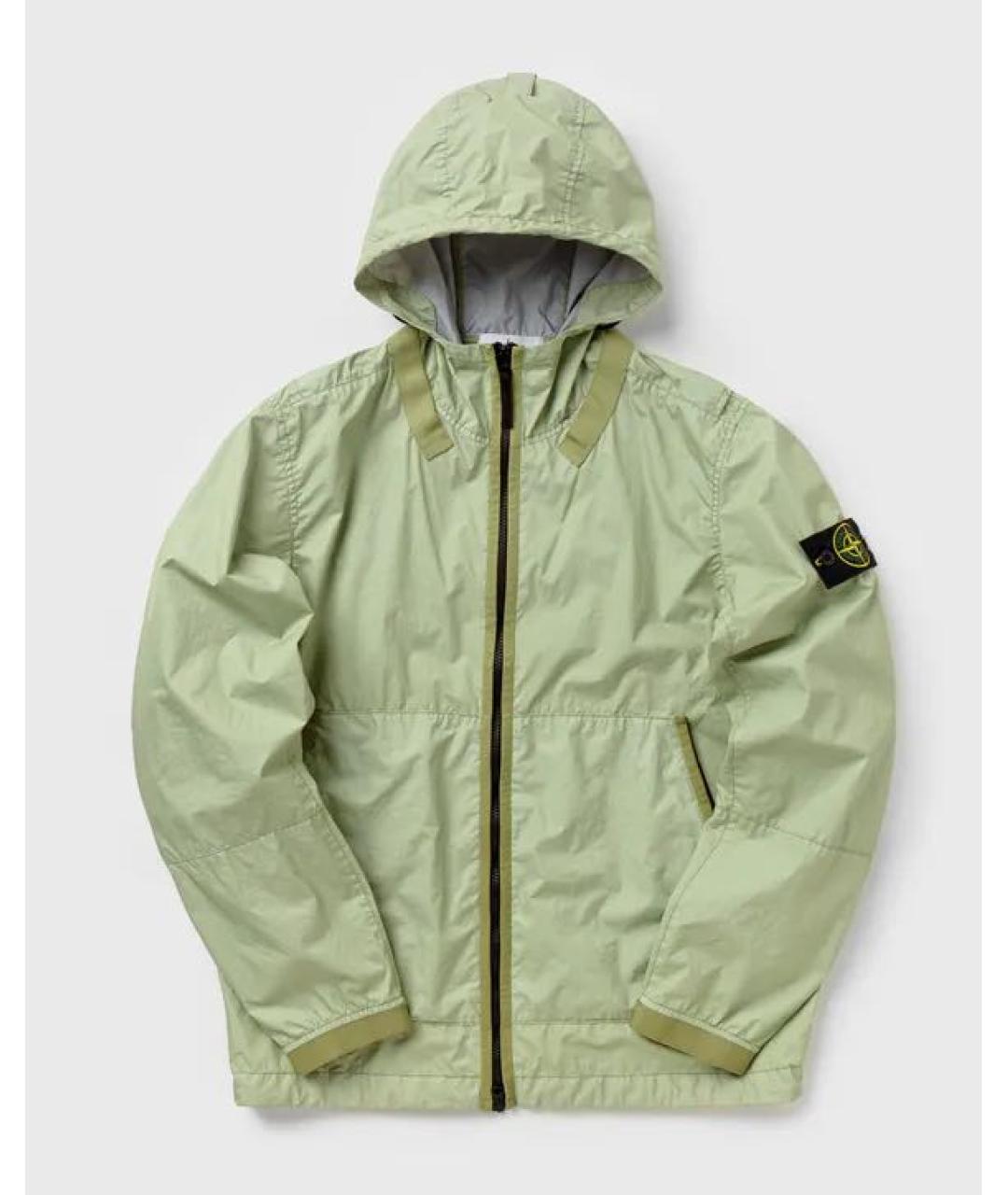 STONE ISLAND Салатовая куртка, фото 3