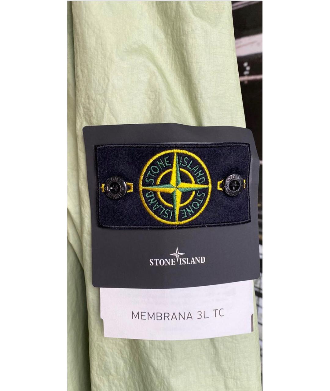 STONE ISLAND Салатовая куртка, фото 2