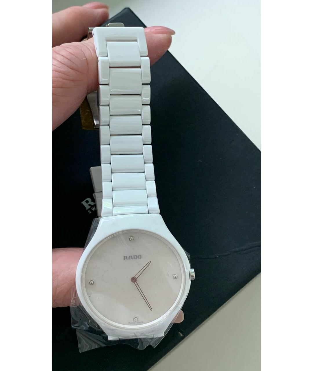 RADO Белые керамические часы, фото 5
