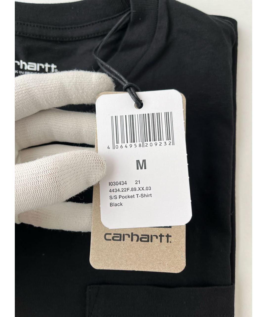 CARHARTT WIP Черная футболка, фото 5