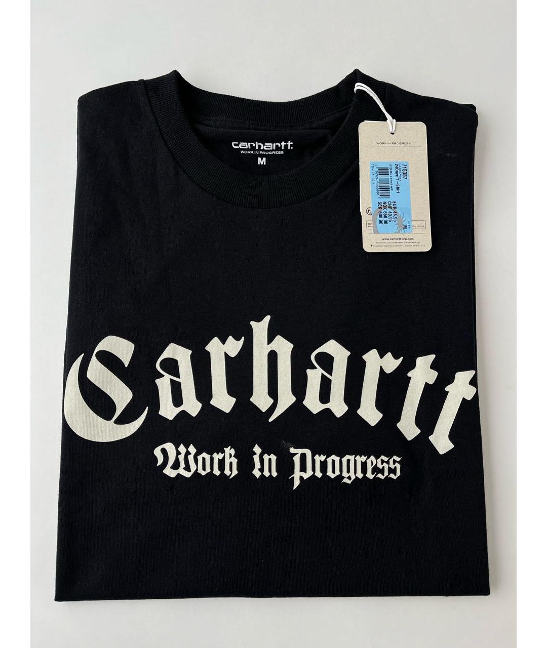 CARHARTT WIP Черная футболка, фото 3