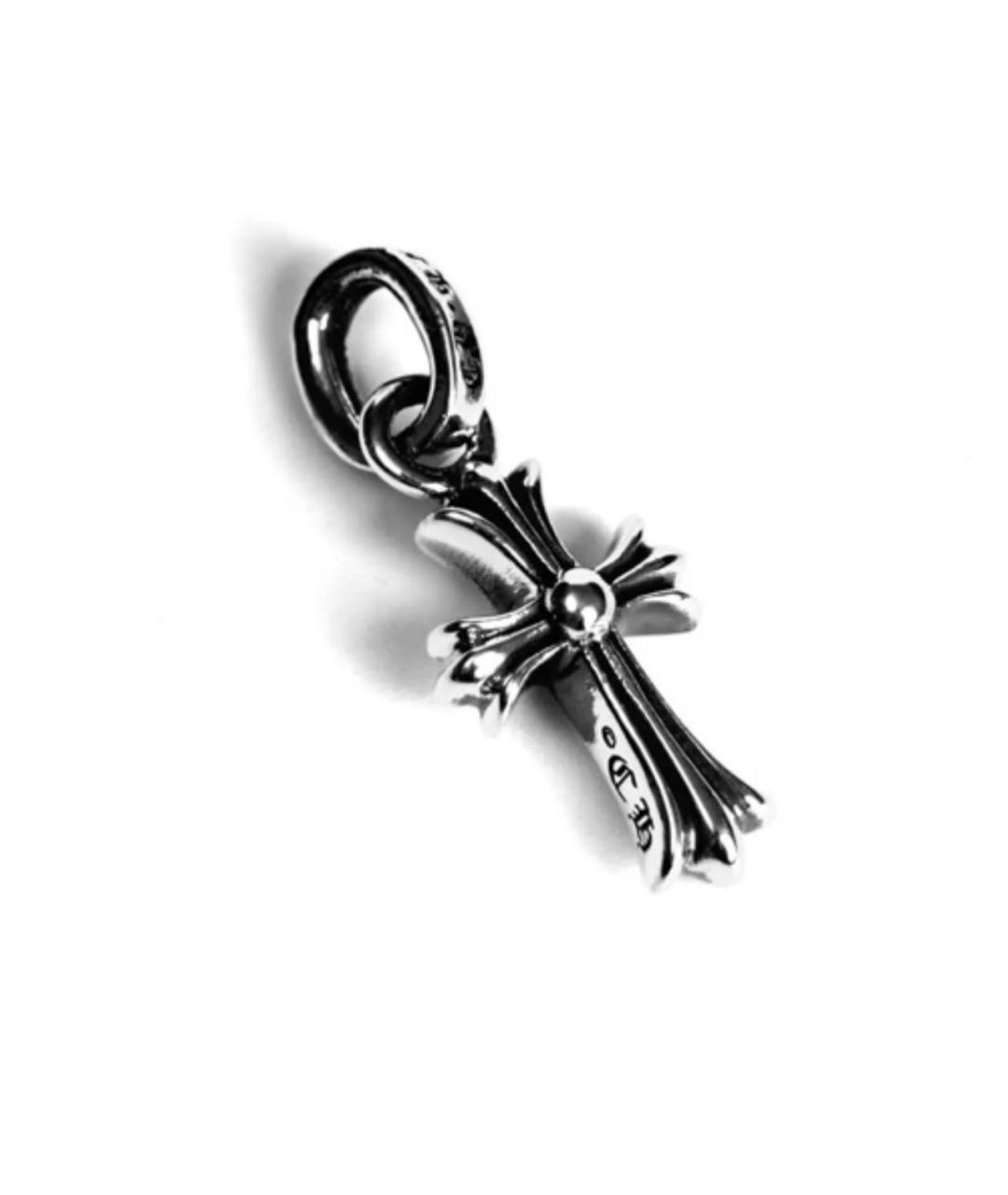 CHROME HEARTS Антрацитовый серебряный кулон, фото 3