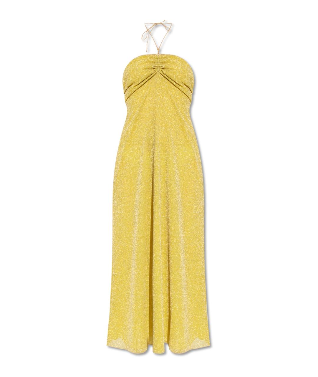OSEREE Желтое повседневное платье, фото 1