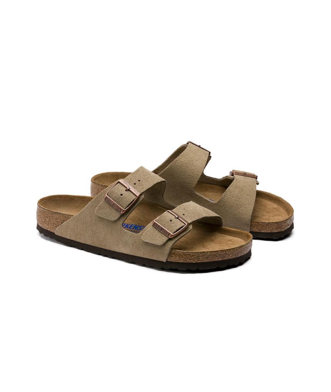 BIRKENSTOCK Бежевые сабо, фото 2