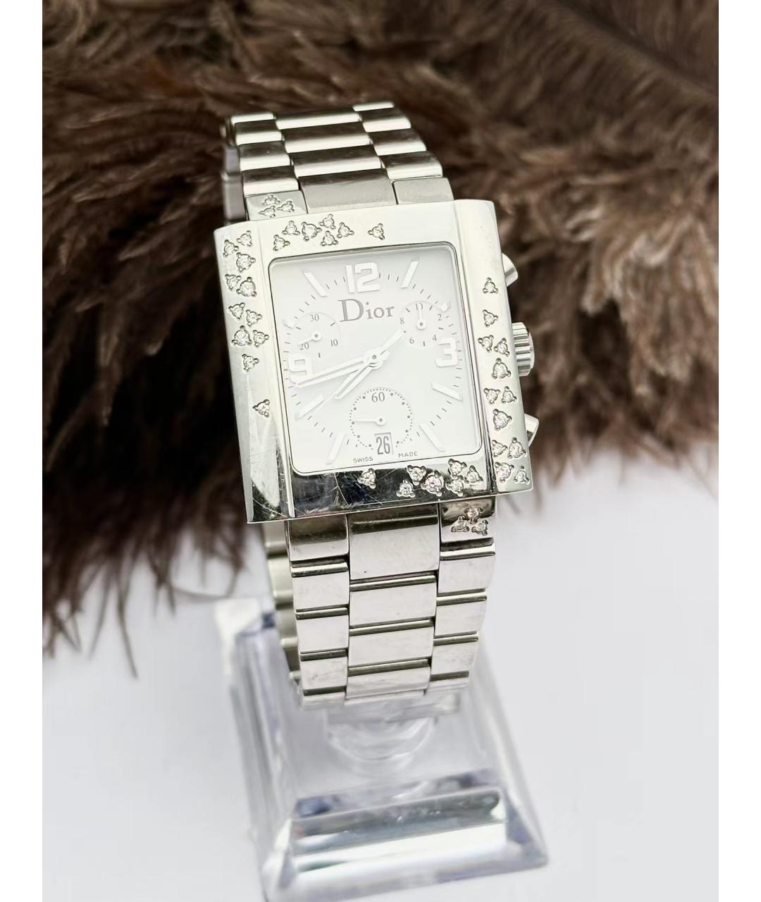 CHRISTIAN DIOR Серебряные часы, фото 4