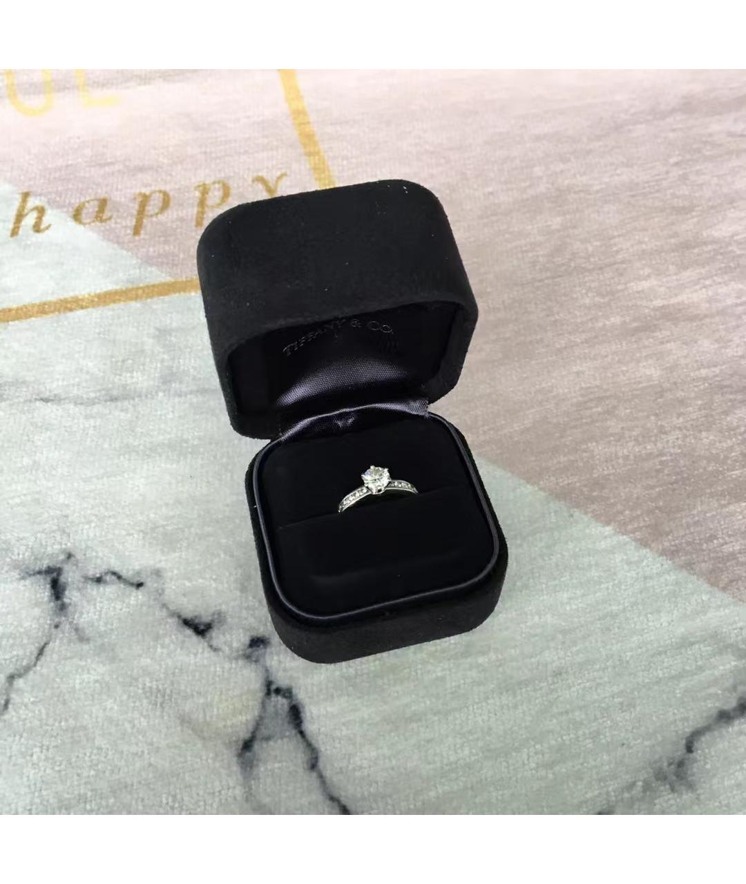 TIFFANY&CO Серебряное кольцо из белого золота, фото 2