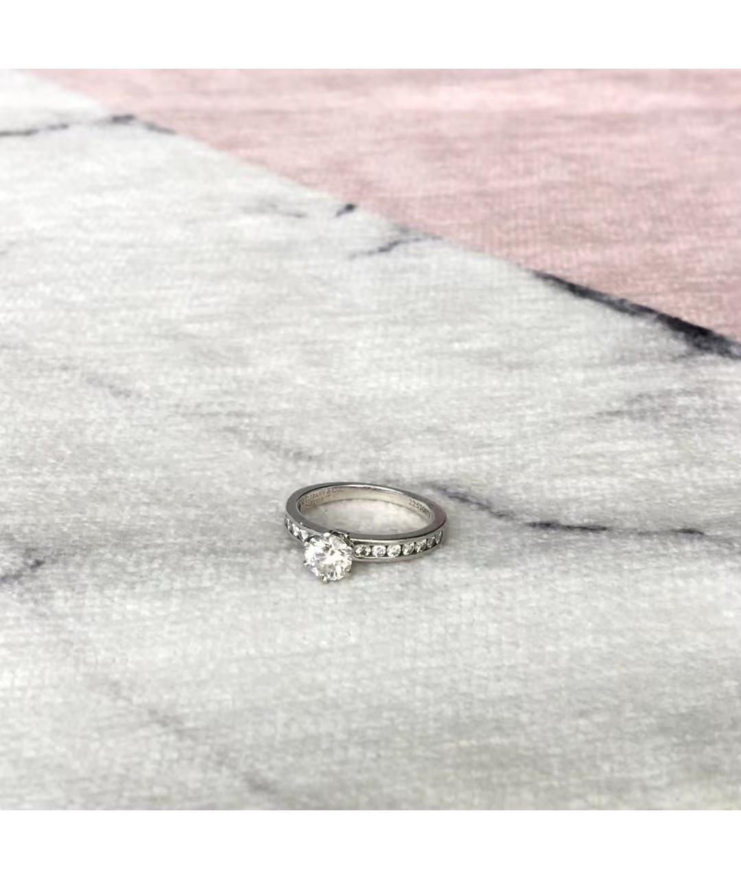 TIFFANY&CO Серебряное кольцо из белого золота, фото 7