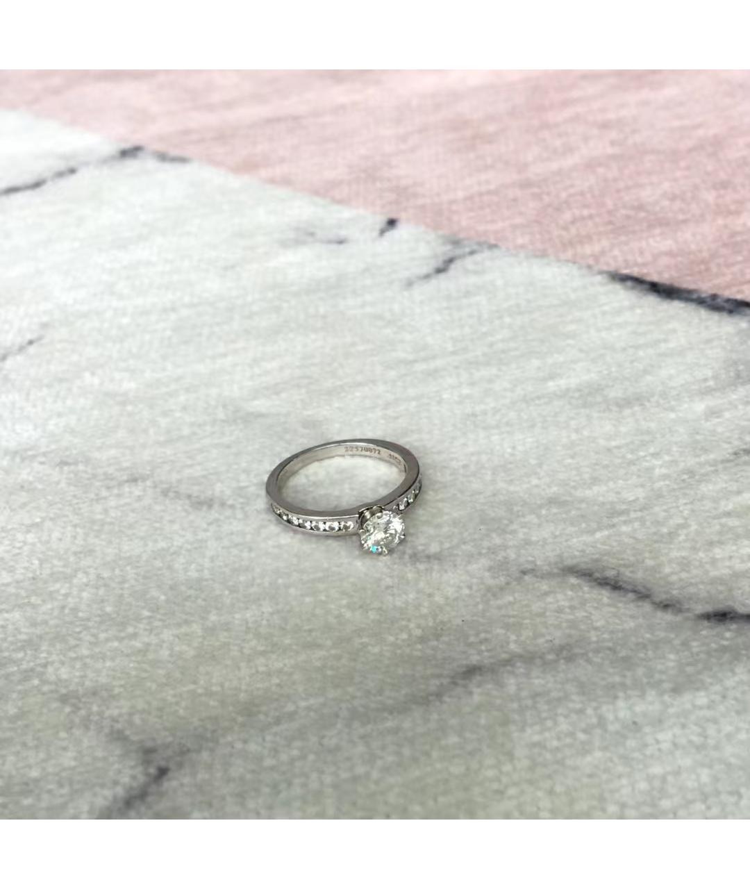 TIFFANY&CO Серебряное кольцо из белого золота, фото 3