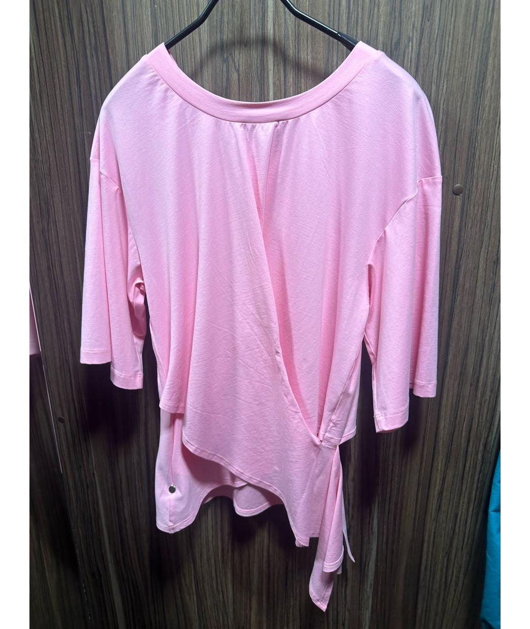 ISABELLE BLANCHE Розовая футболка, фото 4