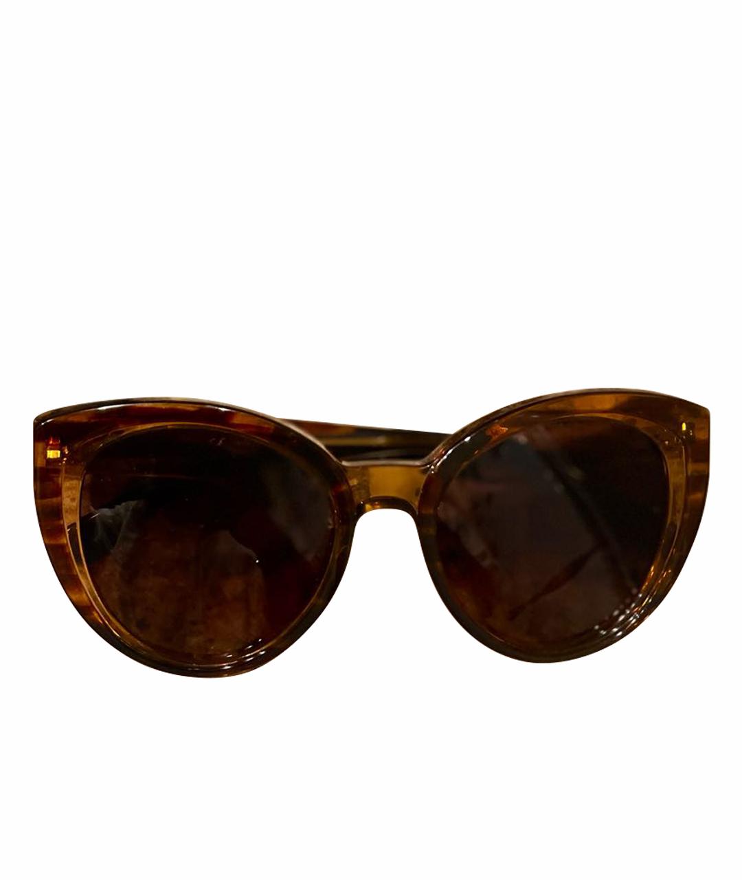 SALVATORE FERRAGAMO Коричневые солнцезащитные очки, фото 1