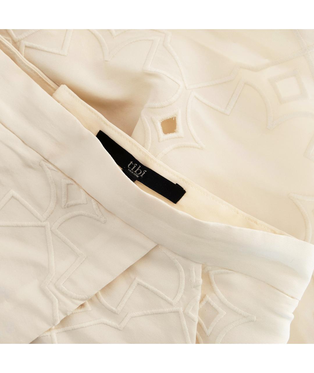 TIBI Белый шелковый костюм с юбками, фото 9