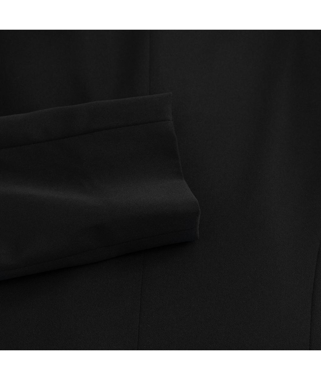 ERMANNO SCERVINO Черный полиэстеровый жакет/пиджак, фото 5