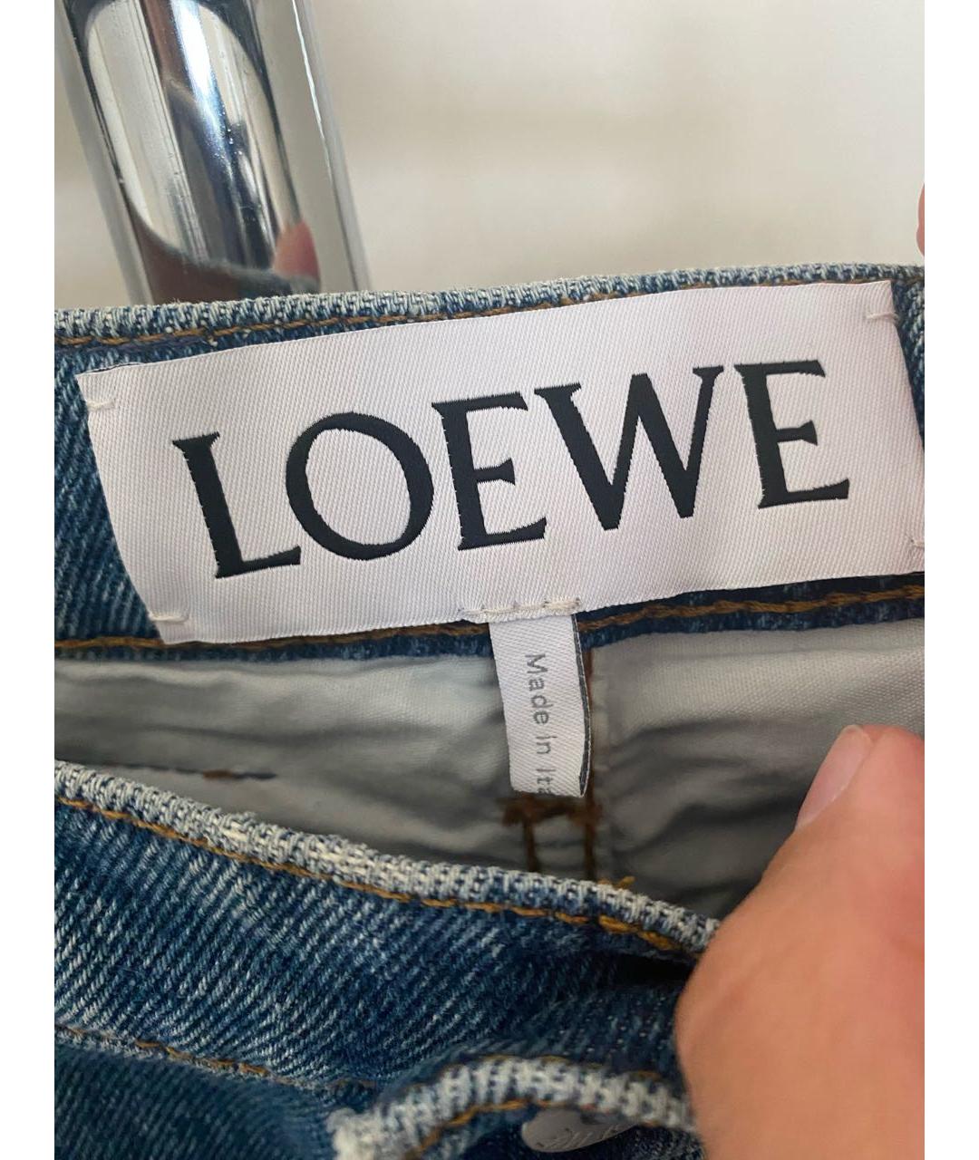 LOEWE Прямые джинсы, фото 2