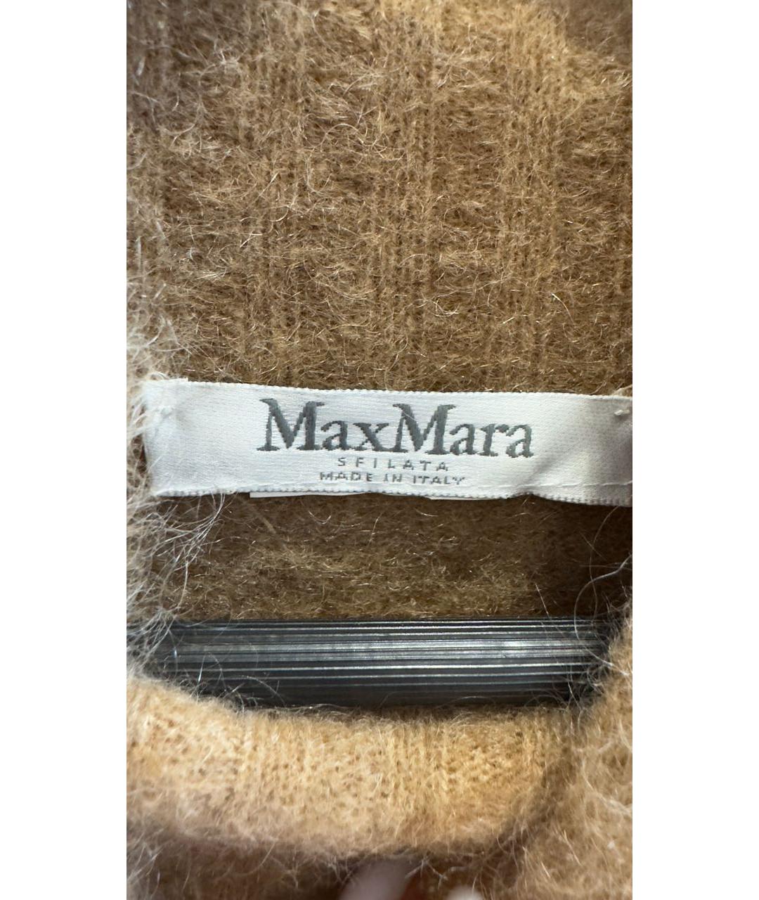 MAX MARA Коричневый джемпер / свитер, фото 3