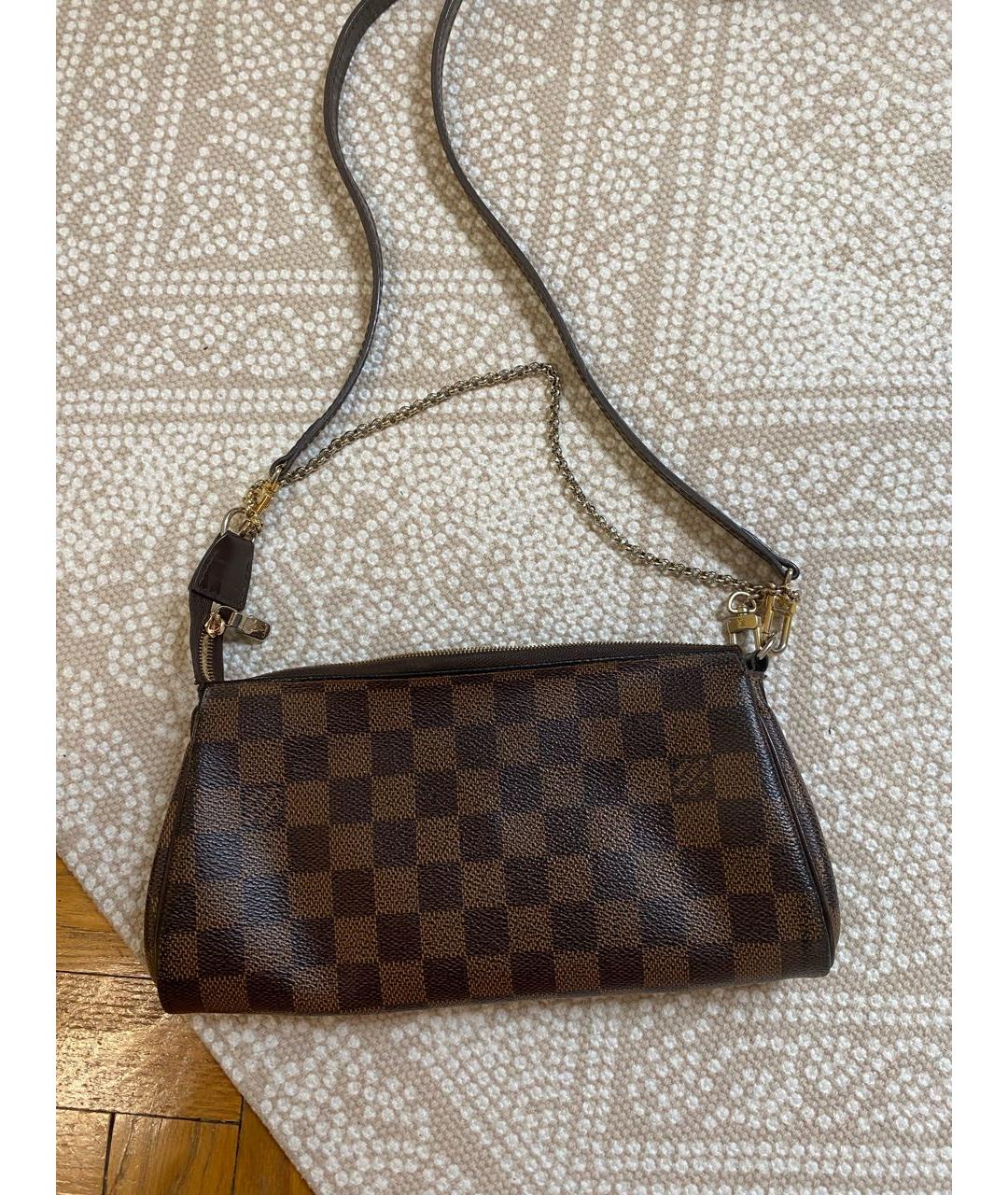 LOUIS VUITTON Коричневая сумка через плечо, фото 2