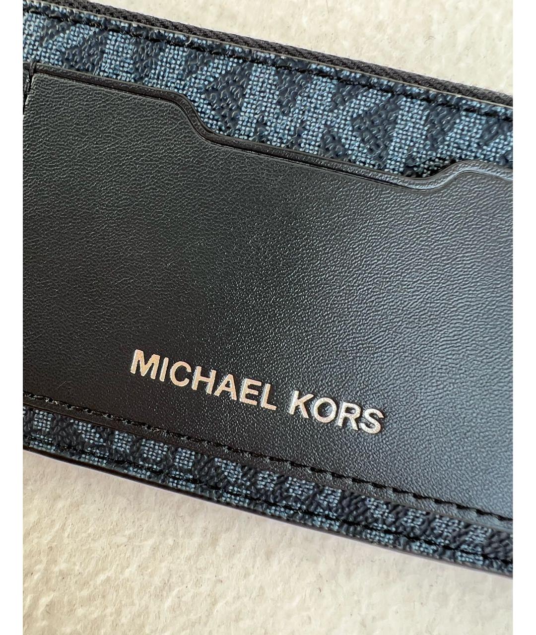 MICHAEL KORS Темно-синий кардхолдер, фото 6