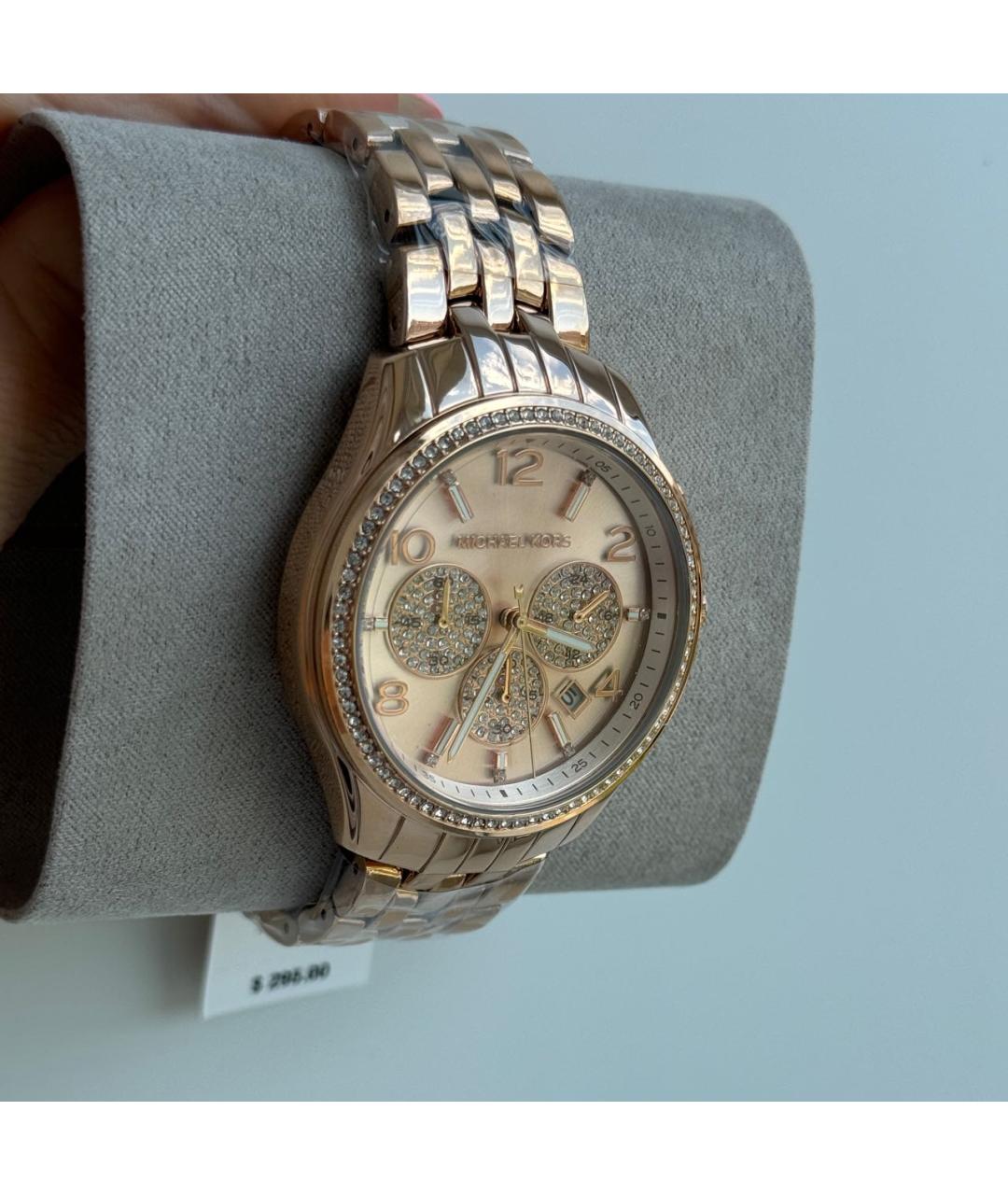 MICHAEL KORS Золотые часы, фото 8