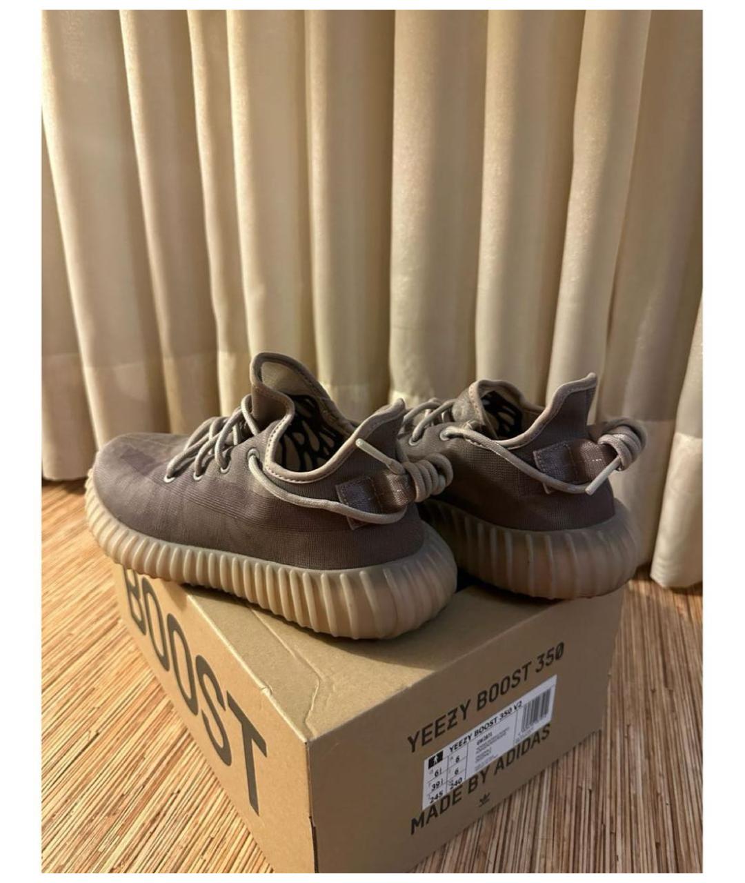 ADIDAS YEEZY Бежевые кроссовки, фото 2