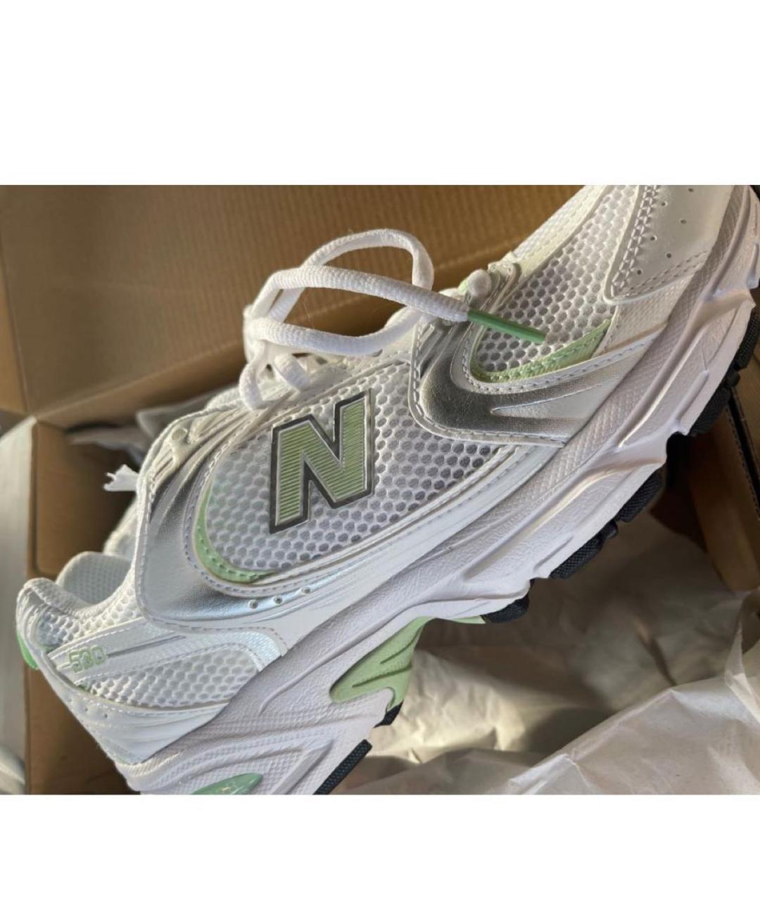 NEW BALANCE Белые кроссовки, фото 3