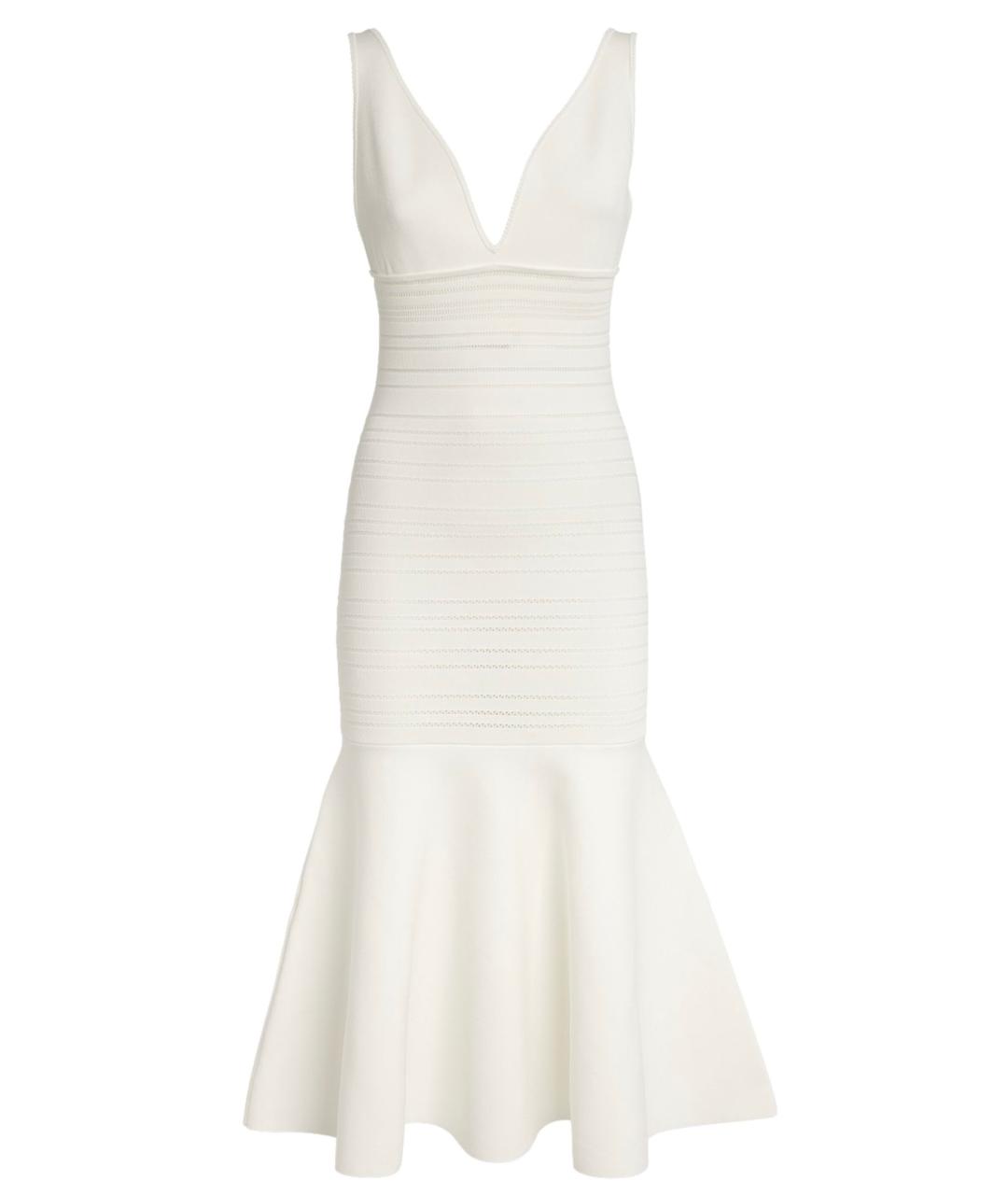 VICTORIA BECKHAM Белое коктейльное платье, фото 1