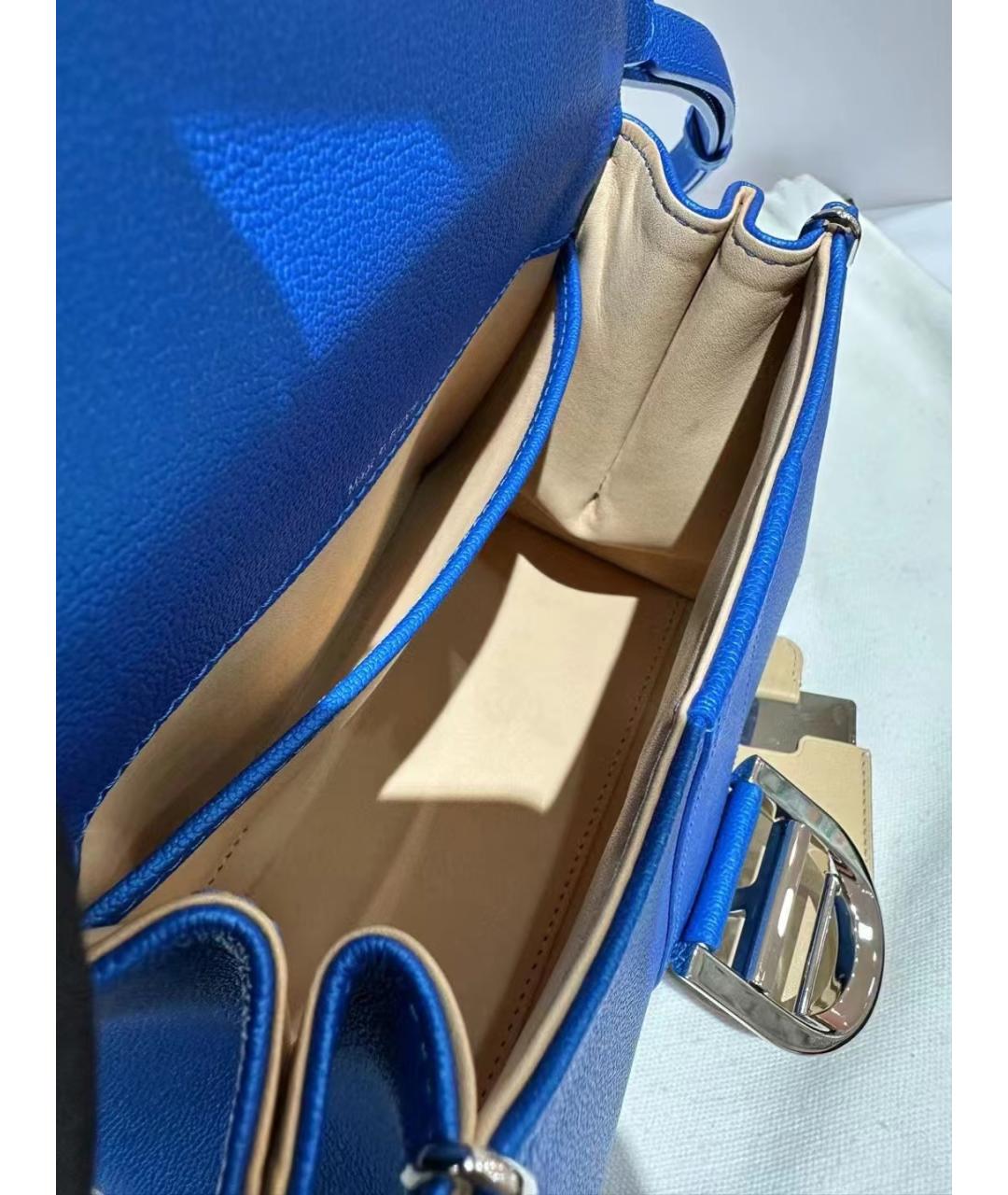 DELVAUX Голубая сумка через плечо, фото 6
